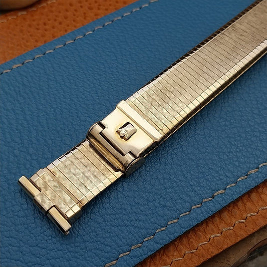 1960s JB Champion 10k gf Florentine Sliding-Clasp Unused Vintage Watch Band