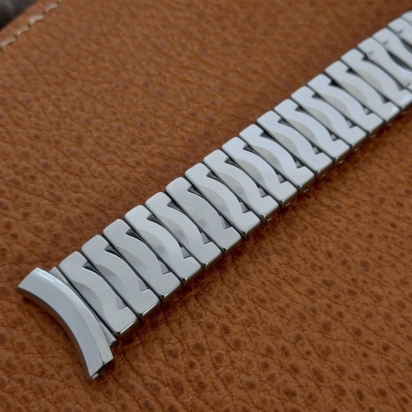 19mm 18mm 16mm Kreisler Tuscan Stainless Steel nos 1960s Unused Watch Band