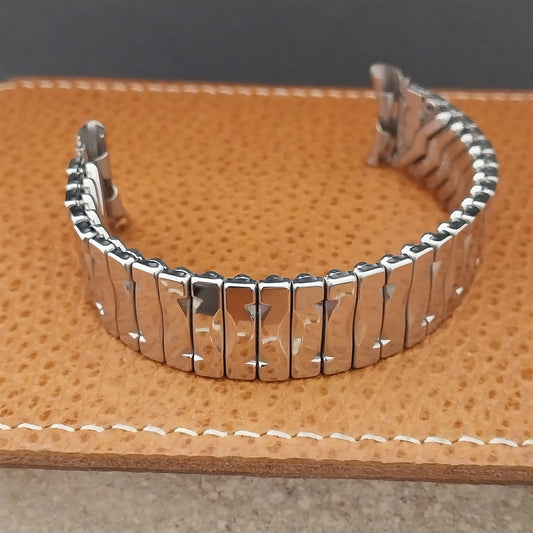 19mm 18mm 16mm Kreisler Tuscan Stainless Steel nos 1950s Vintage Watch Band