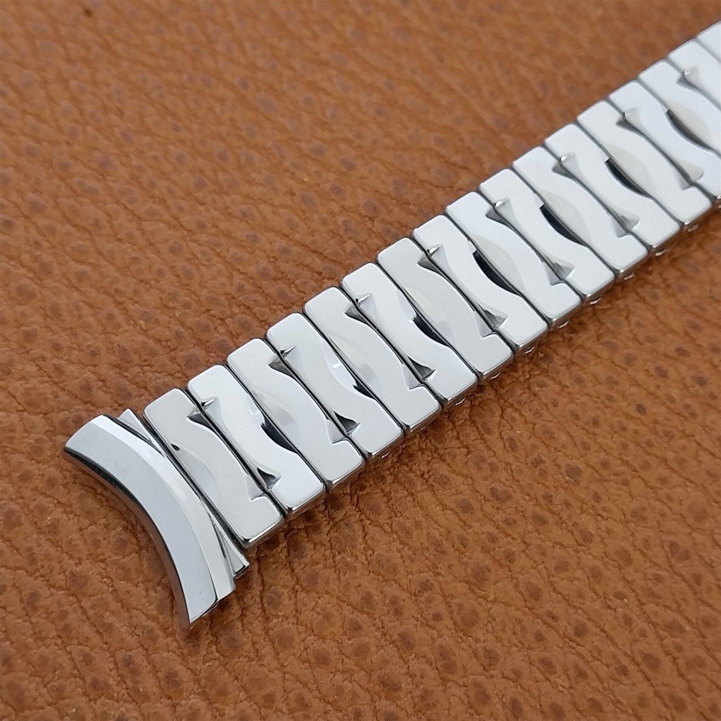 19mm 18mm 16mm Kreisler Tuscan Stainless Steel nos 1950s Vintage Watch Band