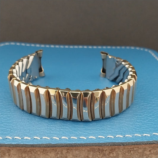 5/8" 12k Gold-Filled Hadley Elgin USA Expansion Unused 1950s Vintage Watch Band