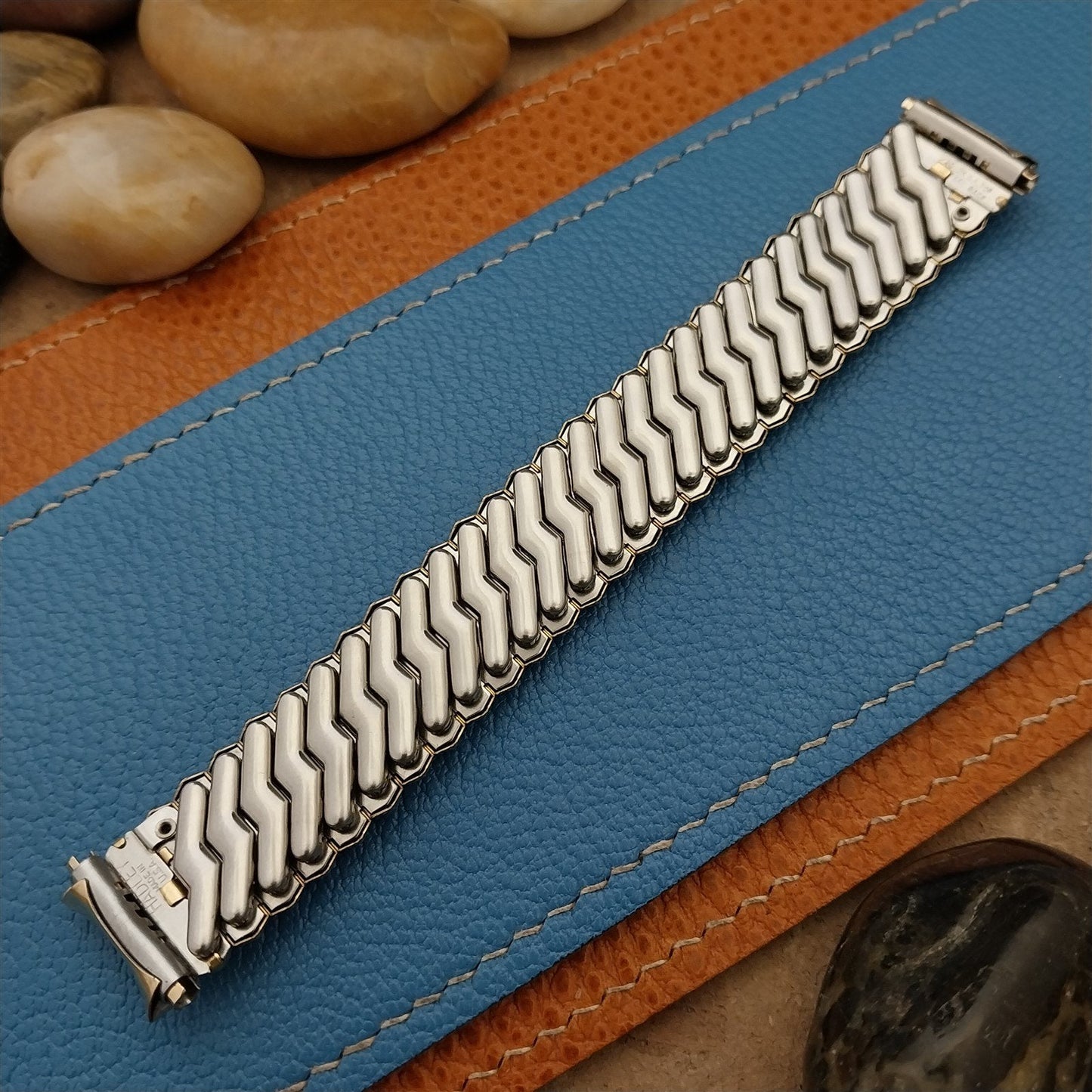 12k Gold-Filled Hadley USA Expansion nos 16mm-19mm 1950s Vintage Watch Band