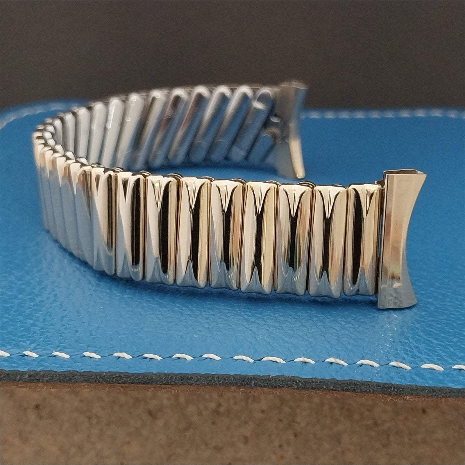 19mm 18mm 12k Yellow Gold-Filled JB Champion Unused 1950s Vintage Watch Band