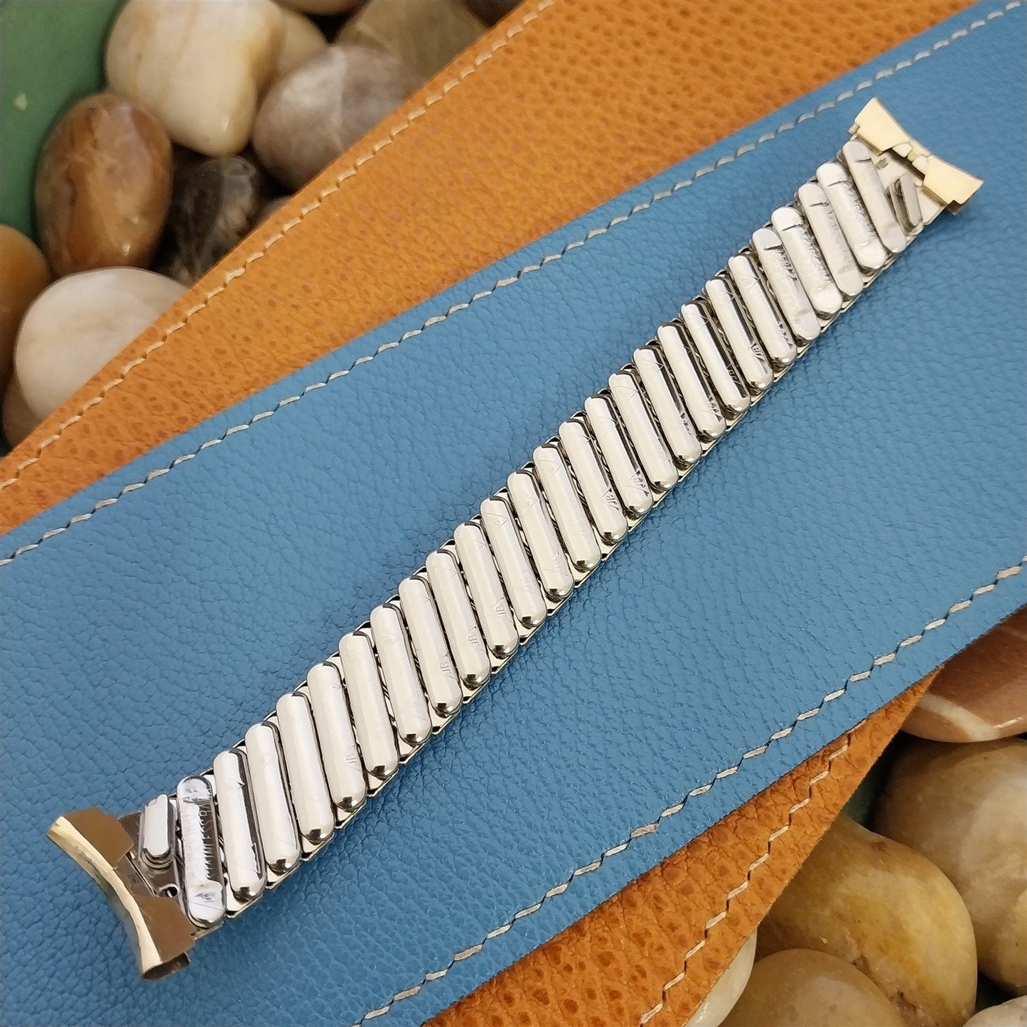 19mm 18mm 12k Yellow Gold-Filled JB Champion Unused 1950s Vintage Watch Band