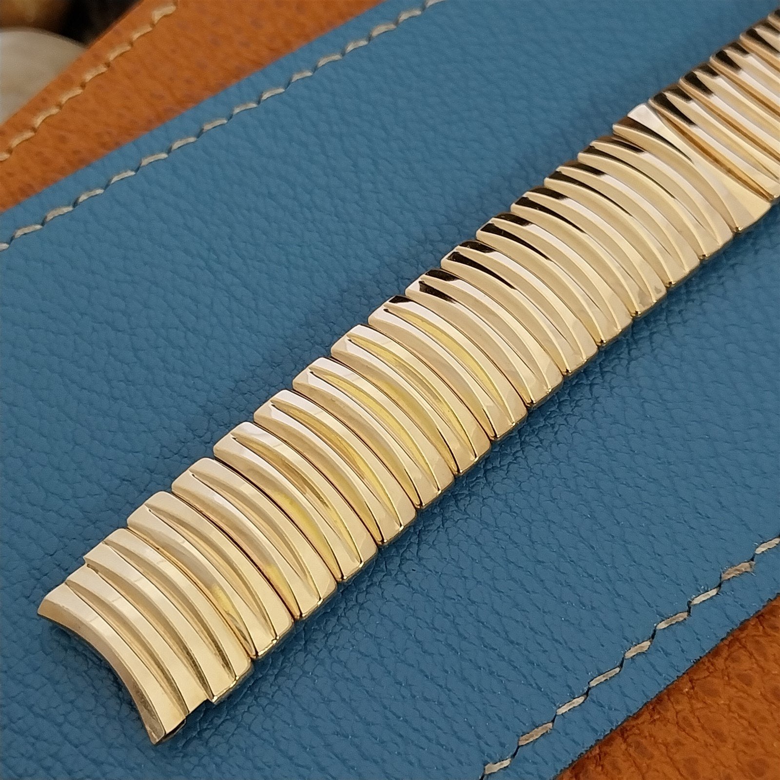 5/8" 12k Yellow Gold-Filled JB Champion 1950s Vintage Watch Band