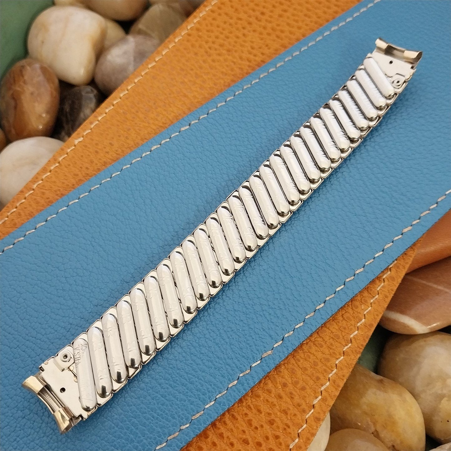 5/8" 12k Yellow Gold-Filled JB Champion 1950s Vintage Watch Band