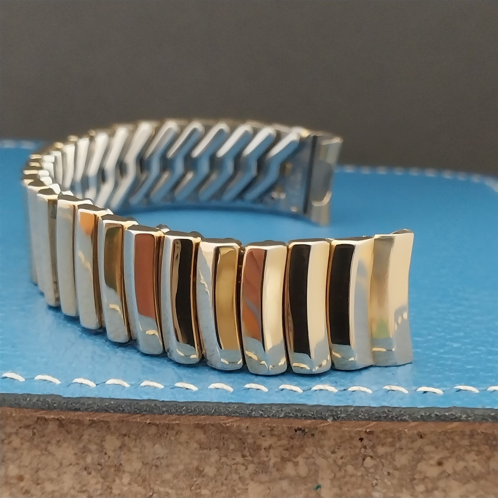 5/8" 12k Gold-Filled Elgin USA Expansion nos Unused 1950s Vintage Watch Band