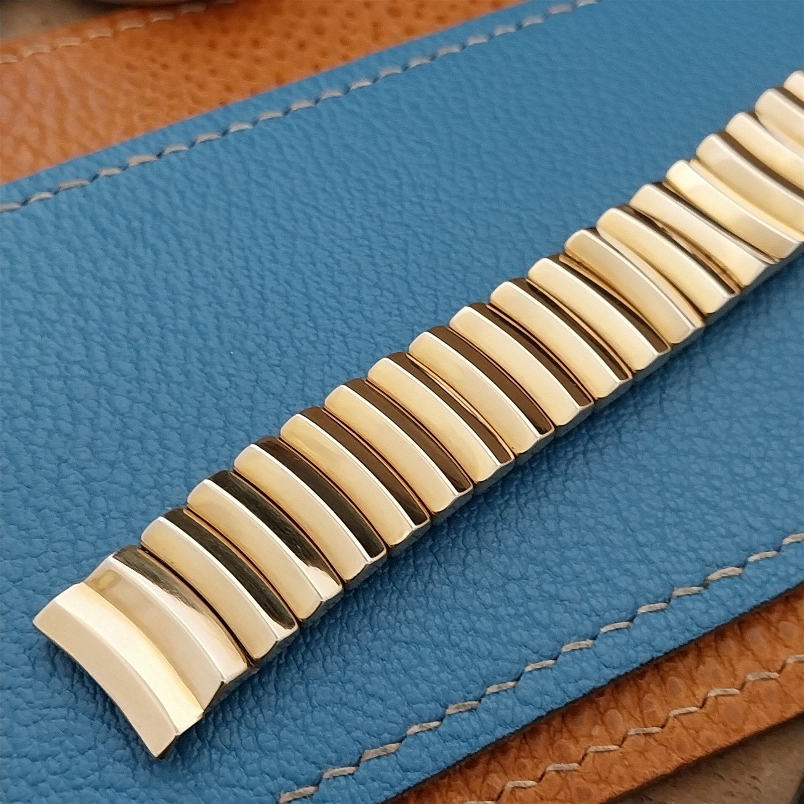 5/8" 12k Gold-Filled Elgin USA Expansion nos Unused 1950s Vintage Watch Band