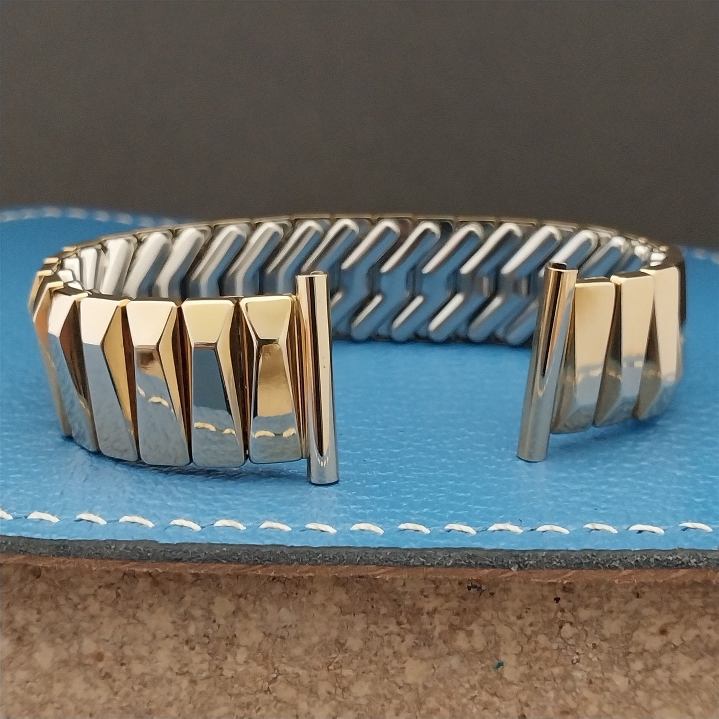 3/4" 12k Gold-Filled Hadley Elgin Expansion nos 1950s Vintage Watch Band