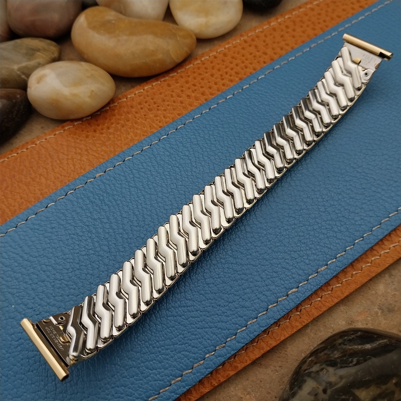 3/4" 12k Gold-Filled Hadley Elgin Expansion nos 1950s Vintage Watch Band