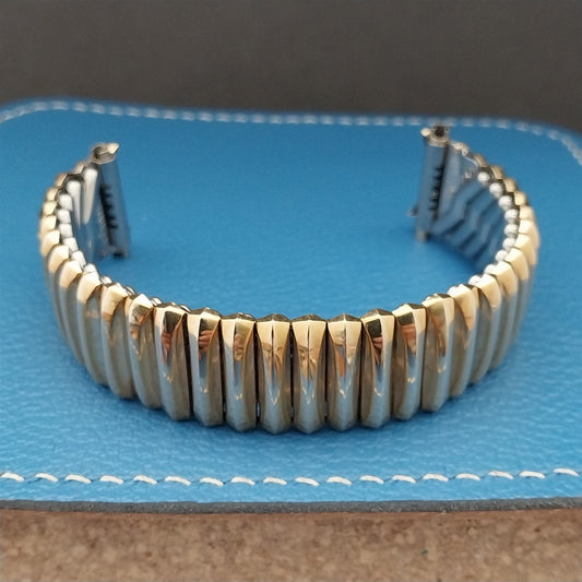 12k Gold-Filled Hadley 16mm 18mm 19mm Expansion Unused 1950s Vintage Watch Band