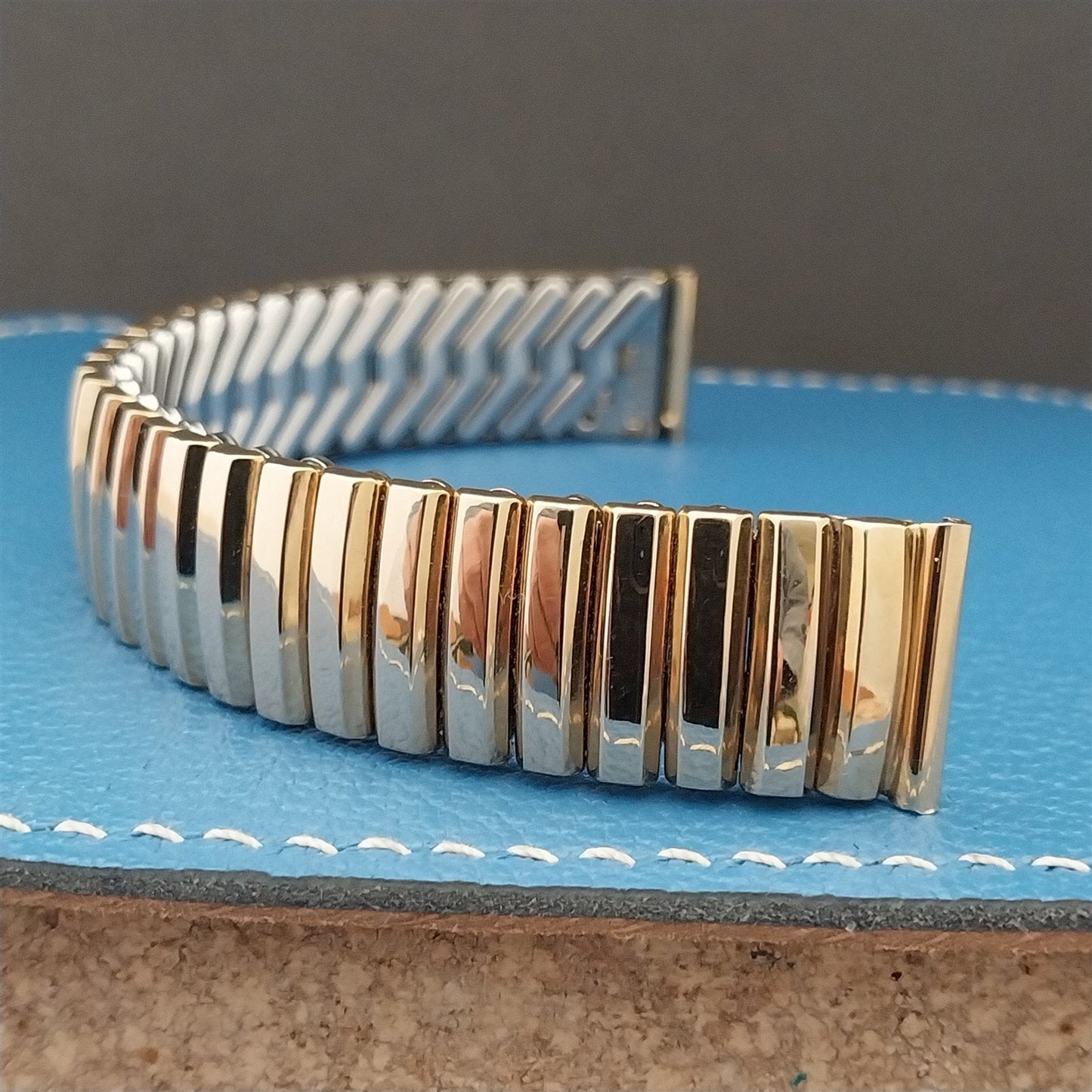 5/8" 12k Gold-Filled Hadley Elgin Expansion nos Unused 1950s Vintage Watch Band