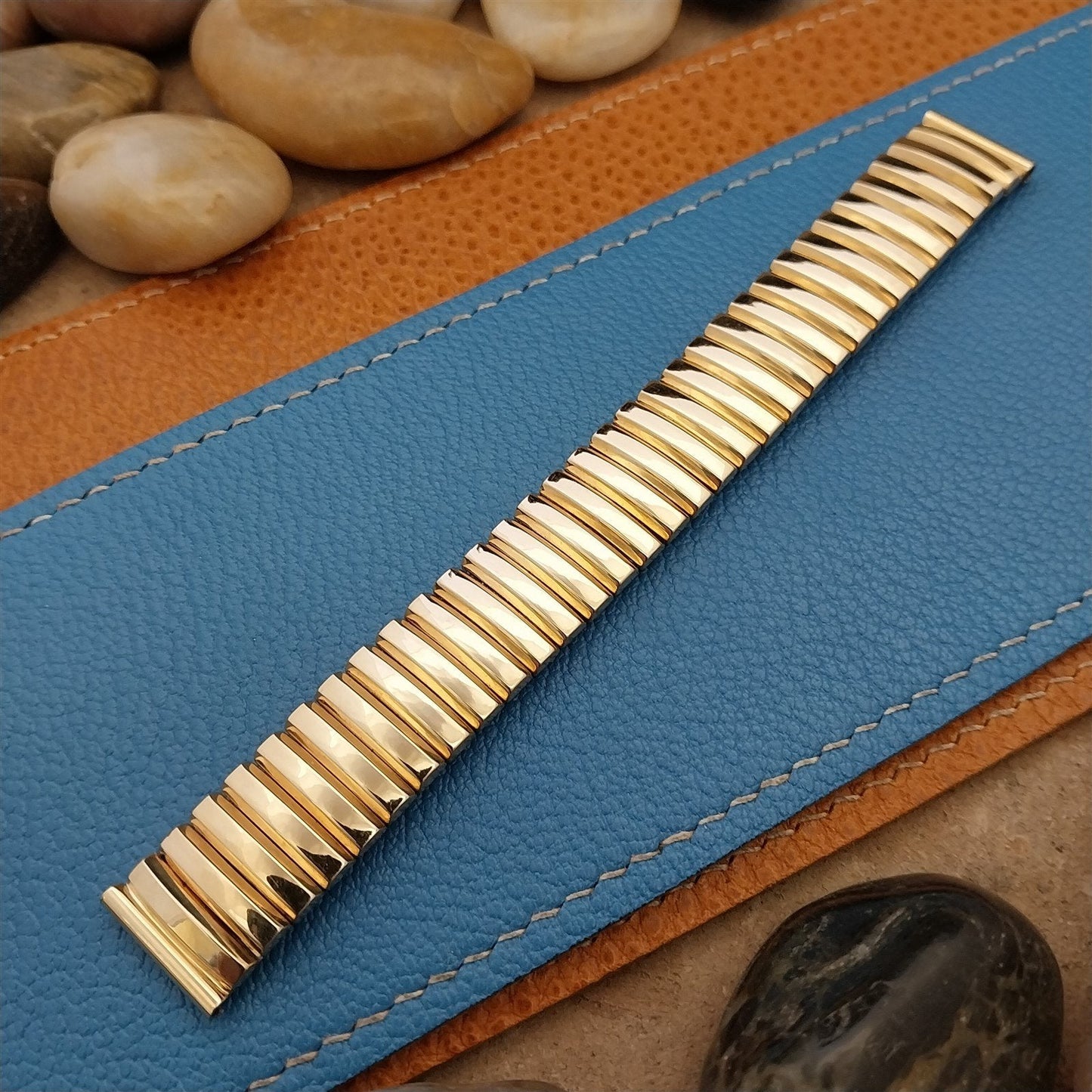 5/8" 12k Gold-Filled Hadley Elgin Expansion nos Unused 1950s Vintage Watch Band