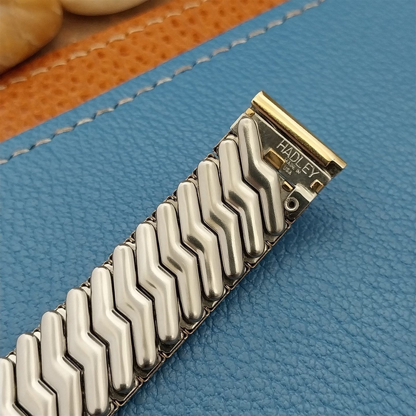 5/8" 12k Gold-Filled Elgin Hadley Expansion nos 1950s Vintage Watch Band