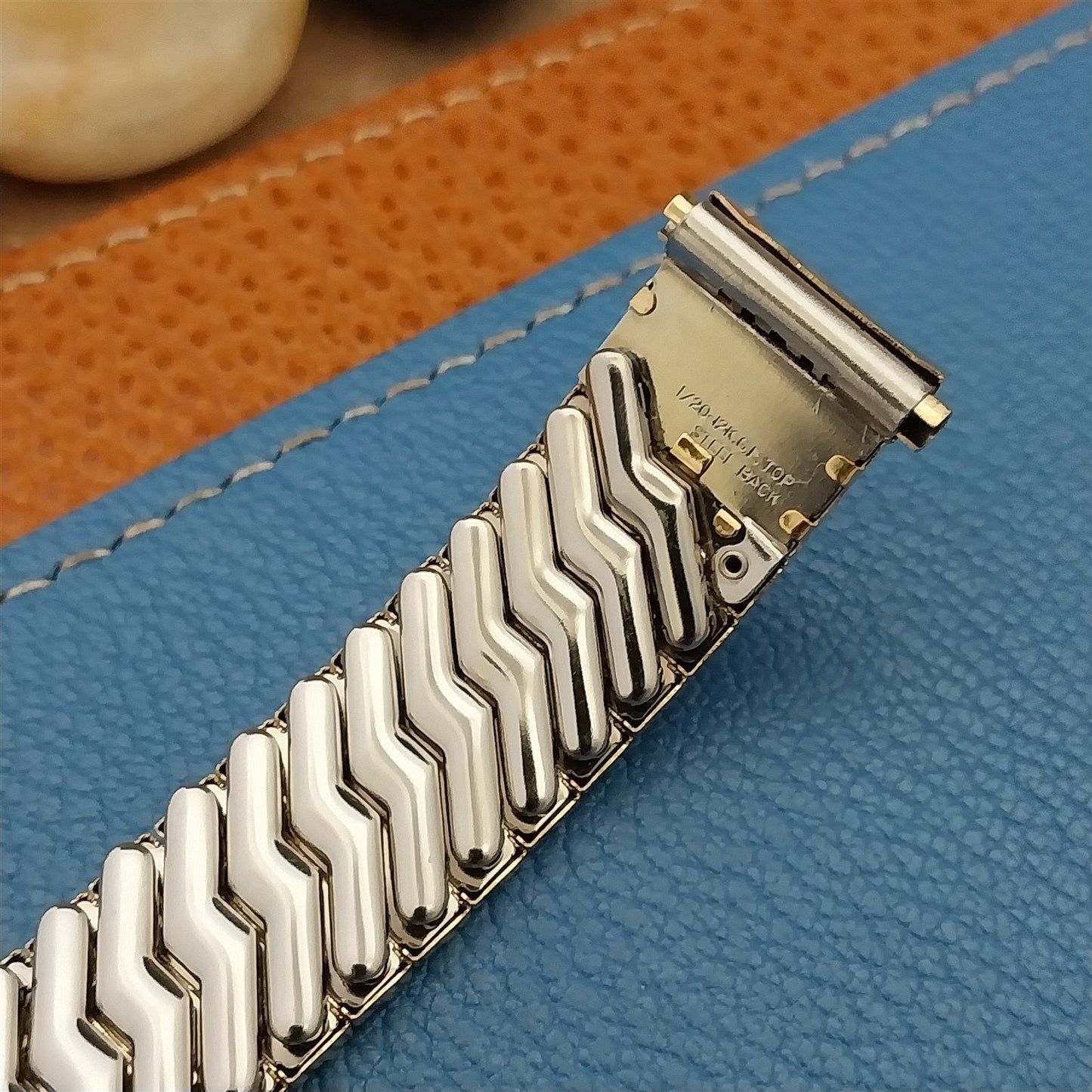 12k Gold-Filled Elgin Hadley Rexmont Expansion Unused 1950s Vintage Watch Band