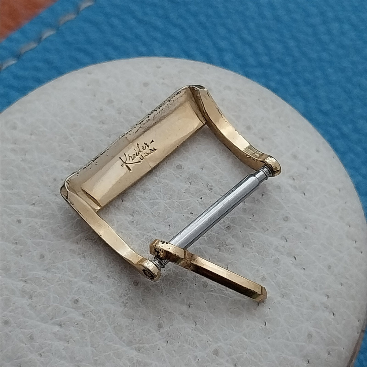 1950s 5/8" Kreisler Gold-Filled Unused nos Vintage Watch Strap Buckle