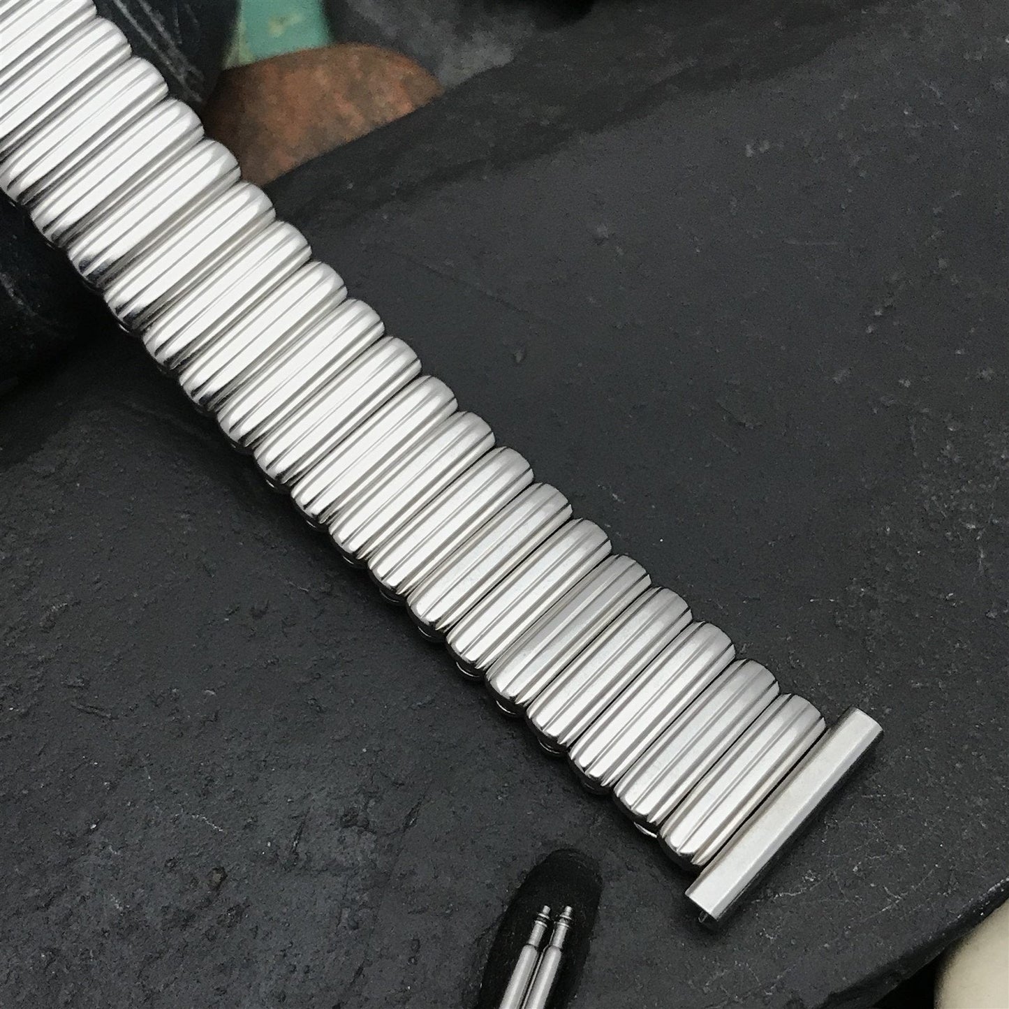 1940s Classic Stainless Steel Kestenmade 18mm 19mm Unused Vintage Watch Band