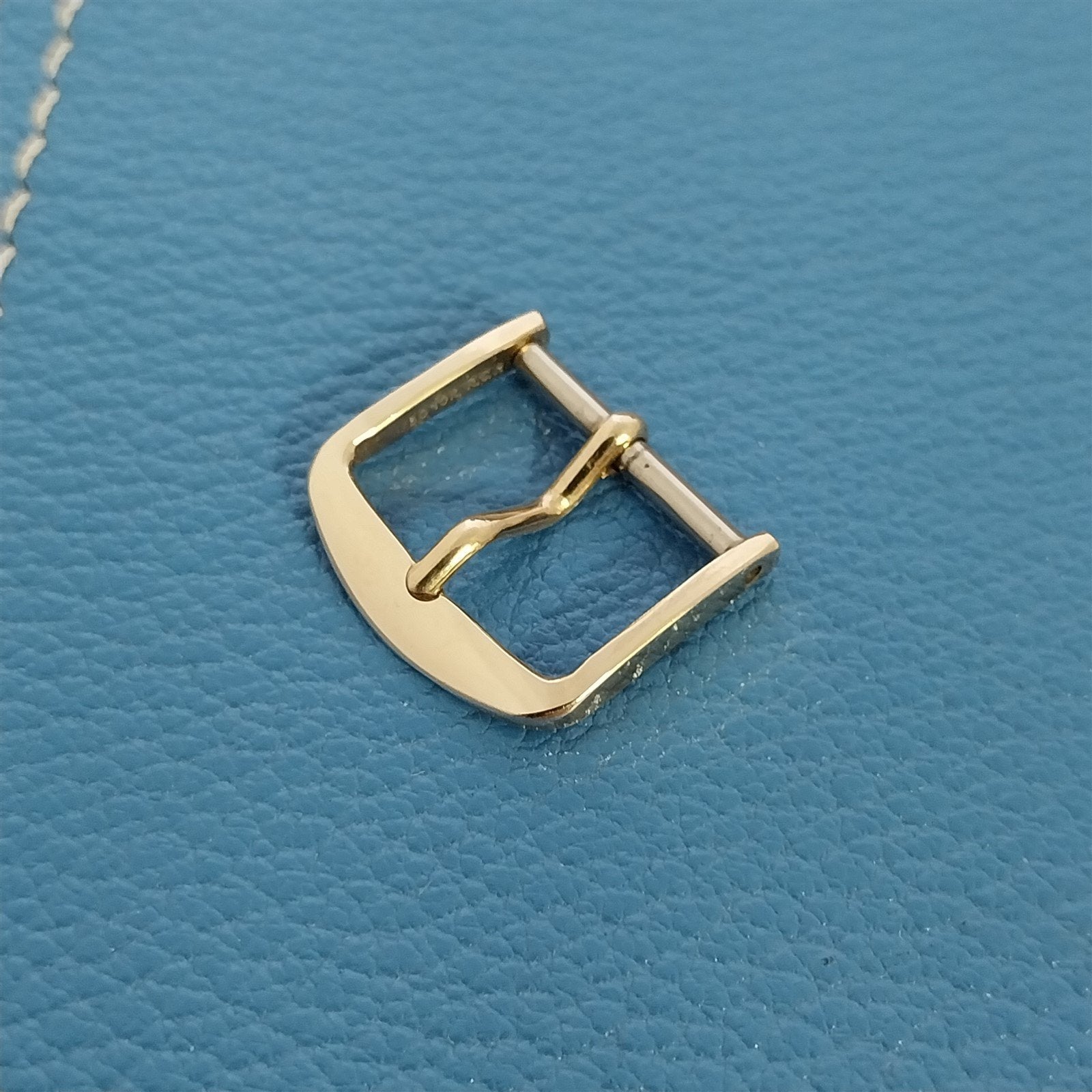 Unused Seiko Logo 15mm 10k Yellow Gold rgp nos Vintage Watch Band Buckle