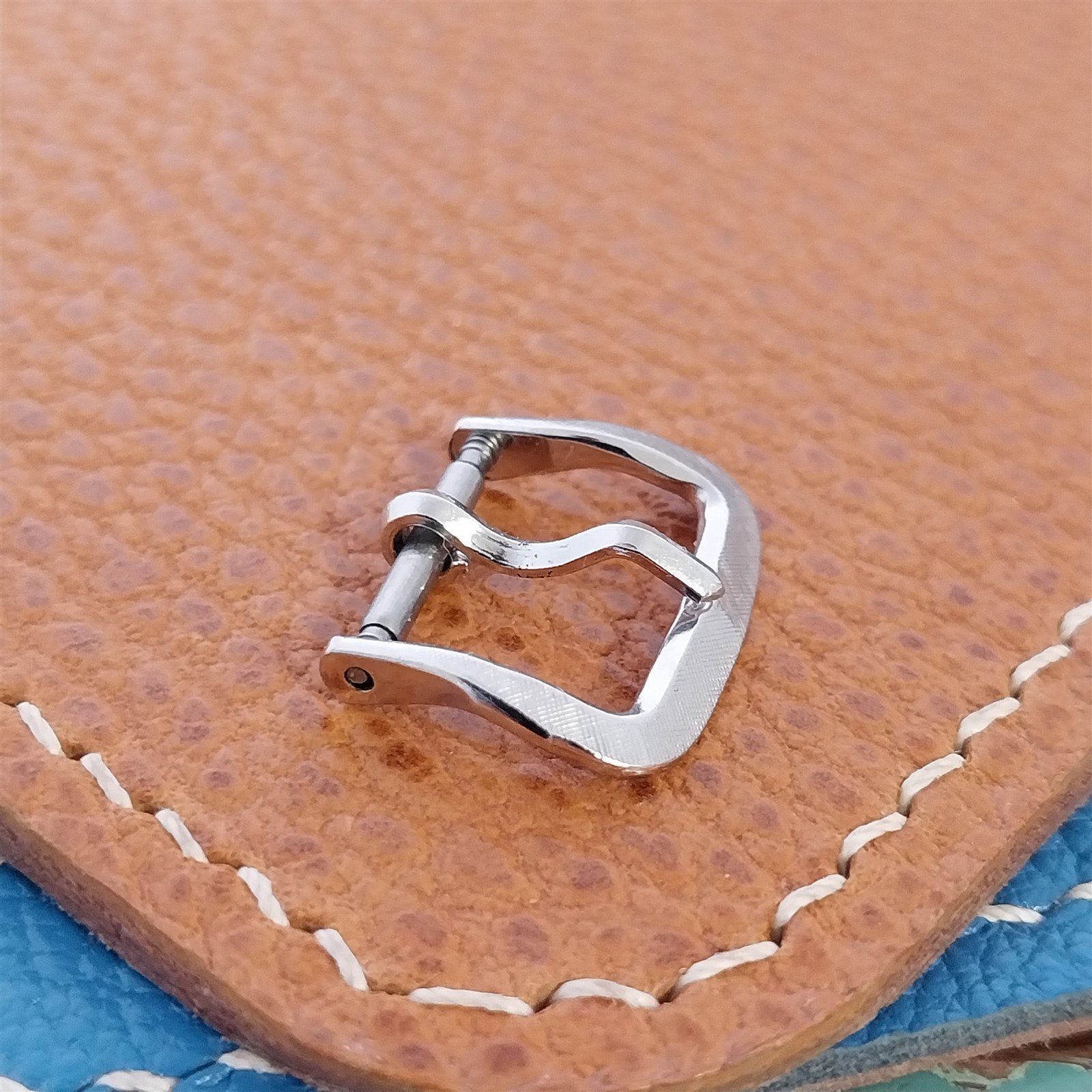 13mm Kreisler Florentine White Gold-Filled nos 1960s Vintage Watch Band Buckle