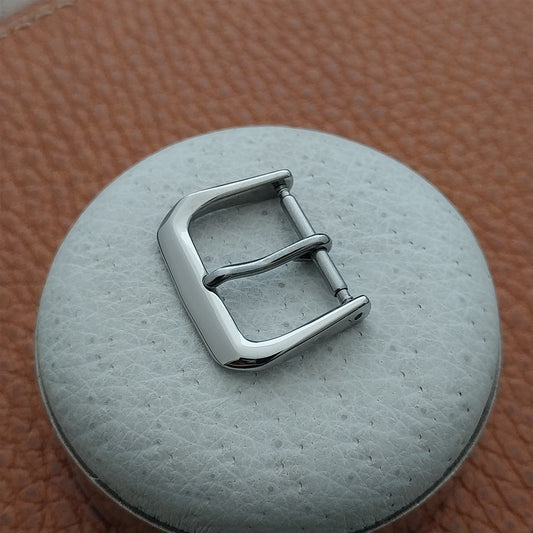 16mm Polished Stainless Steel Watch Strap Buckle