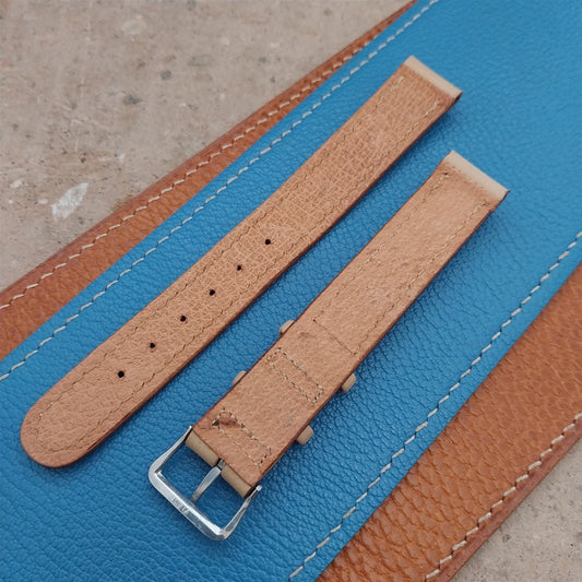 Elgin Buckle & Long 5/8" Calf Leather nos ORD A-11 1950s Vintage Watch Strap