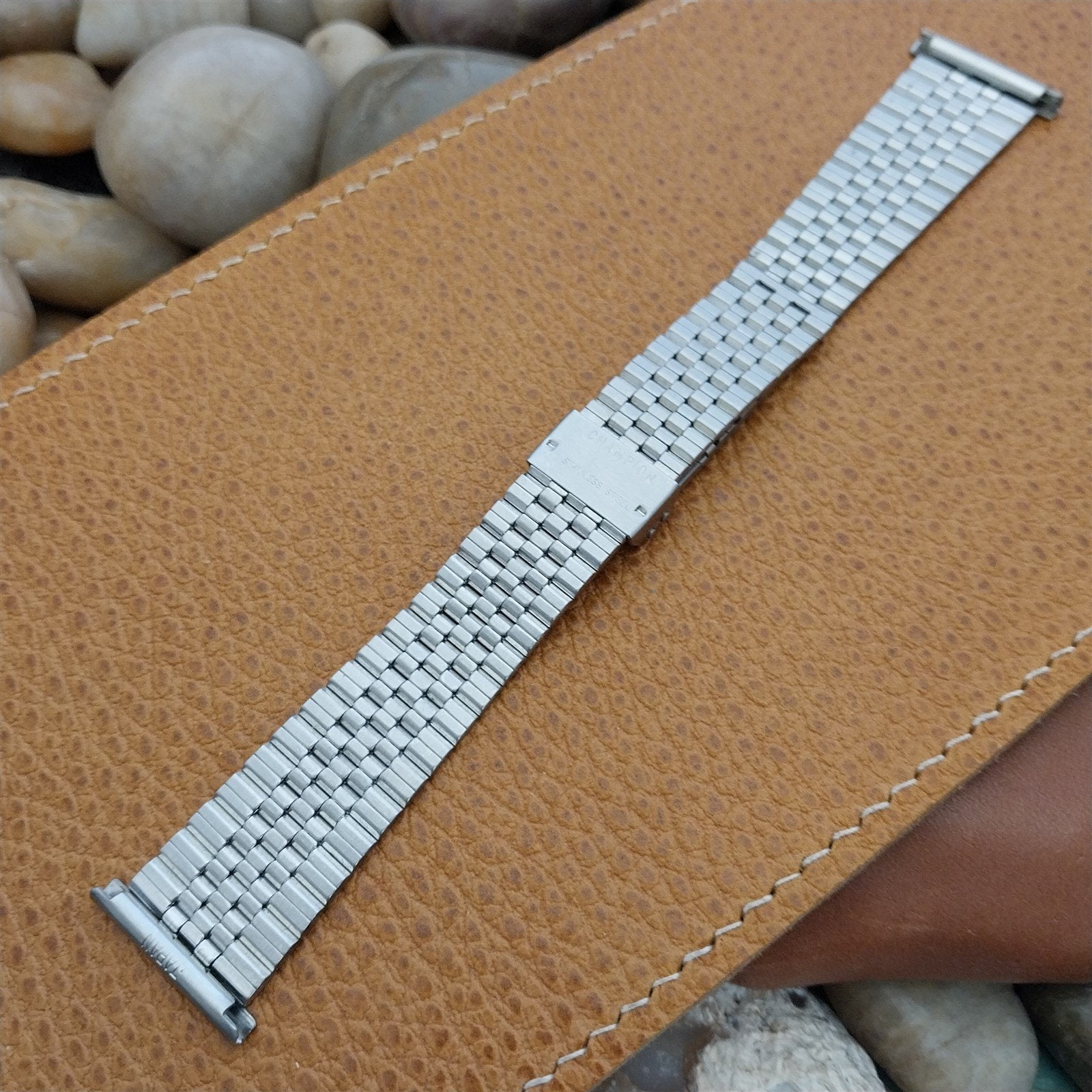 20mm 22mm JB Champion Stainless Steel Old-Stock Unused nos Vintage Watch Band
