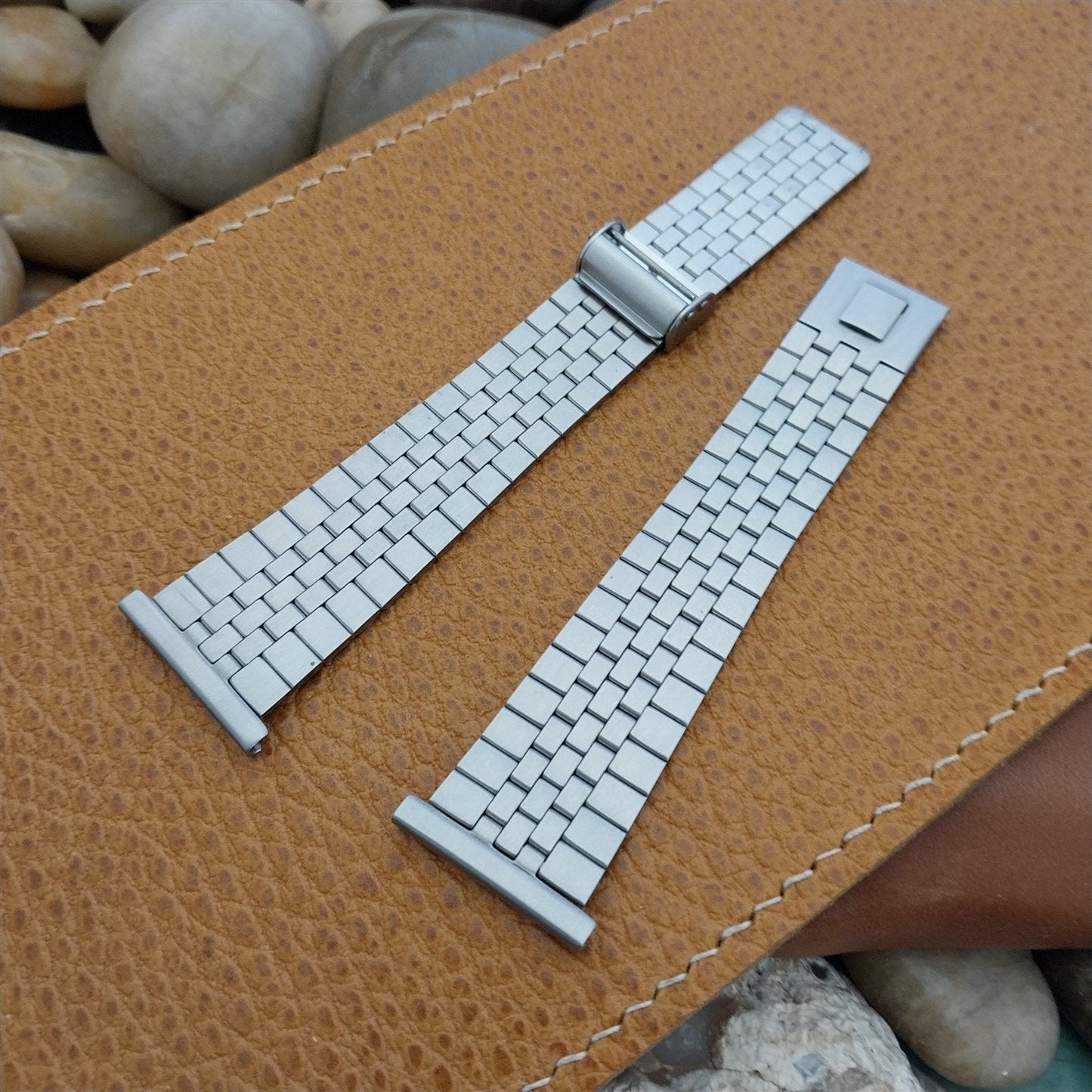 20mm 22mm JB Champion Stainless Steel Old-Stock Unused nos Vintage Watch Band