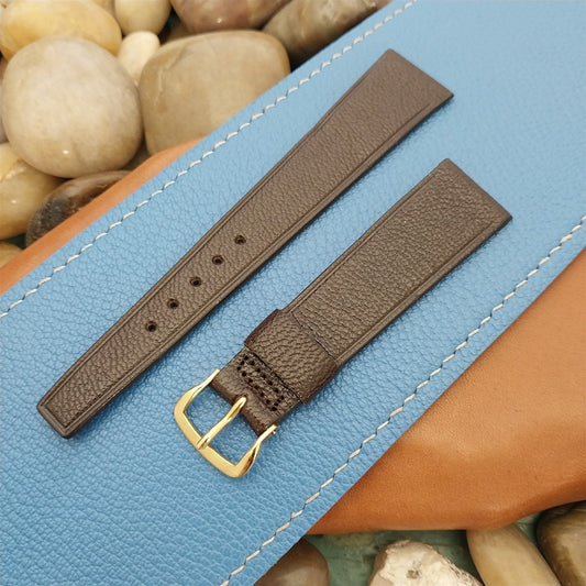 19mm English Morocco Single-Keeper Tapered nos Classic 1960s Vintage Watch Band