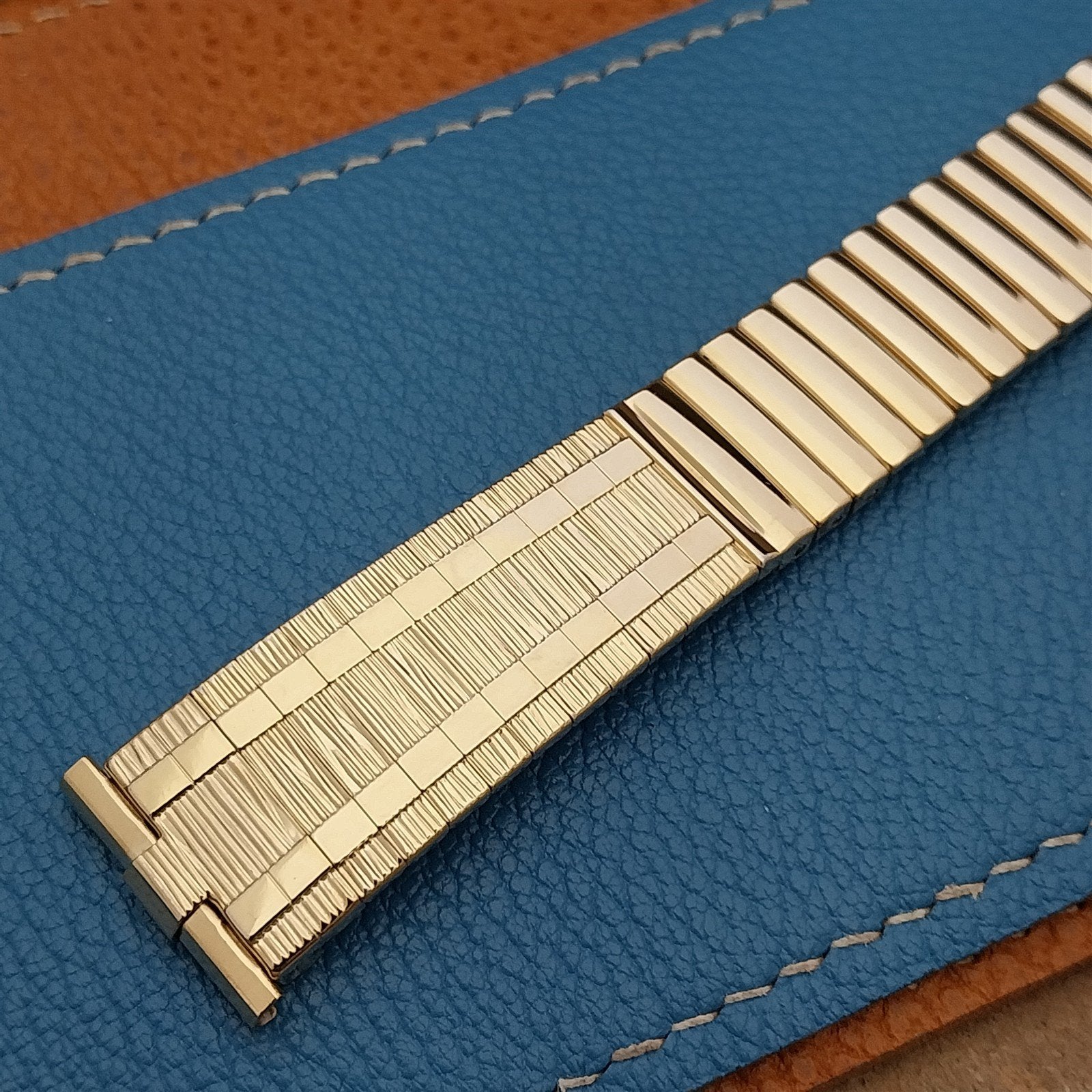 JB Champion 19mm 18mm 17mm Gold-Filled mcm Unused 1960s Vintage Watch Band