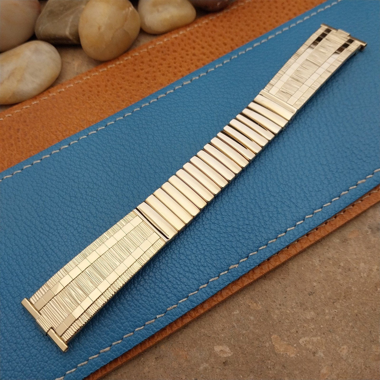 JB Champion 19mm 18mm 17mm Gold-Filled mcm Unused 1960s Vintage Watch Band