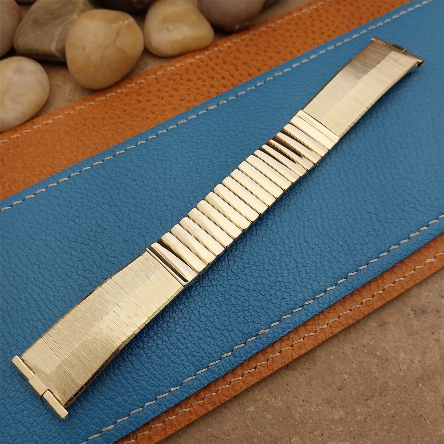 JB Champion 19mm 18mm 17mm Gold-Filled mcm Unused 1960s Vintage Watch Band