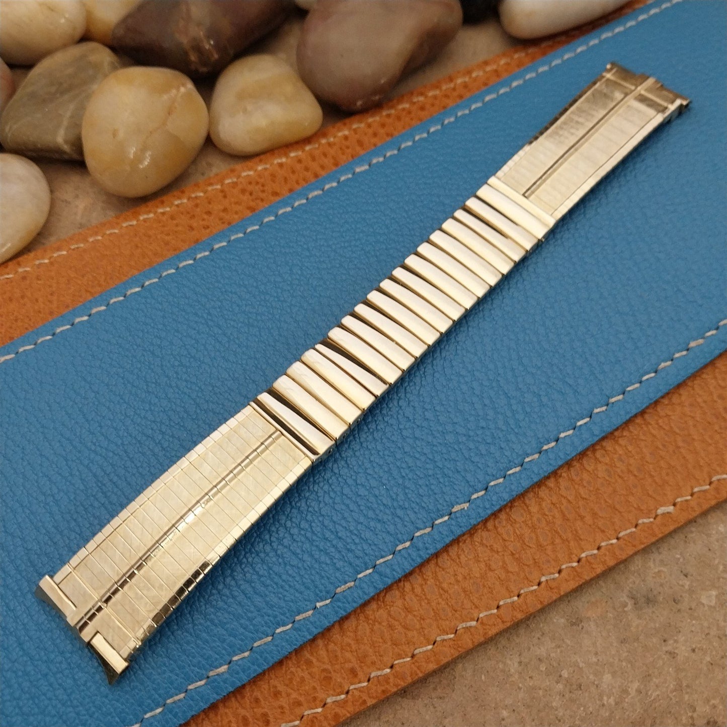 JB Champion 19mm 18mm 17mm Gold-Filled mcm Unused 1960s Vintage Watch Band