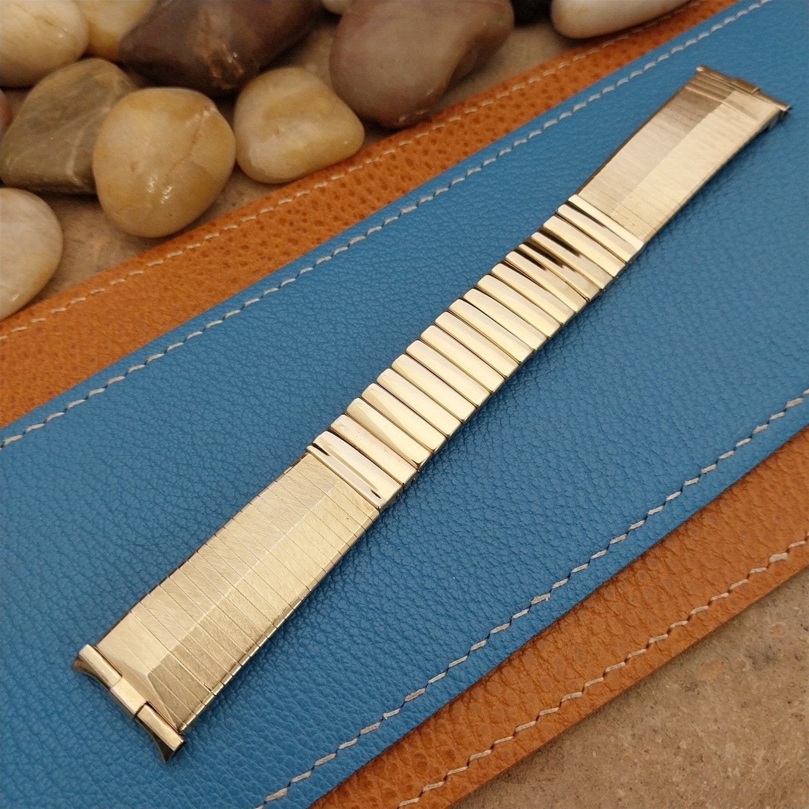 JB Champion 19mm 18mm 17mm Gold-Filled mcm Unused 1960s Vintage Watch Band