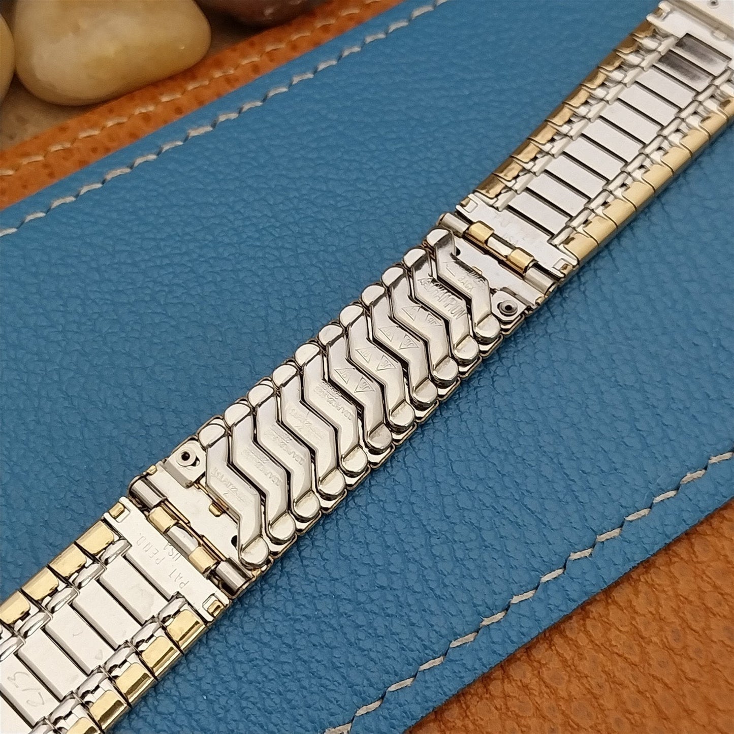 JB Champion 19mm 18mm 17mm Gold-Filled mcm Unused 1960s Vintage Watch Band