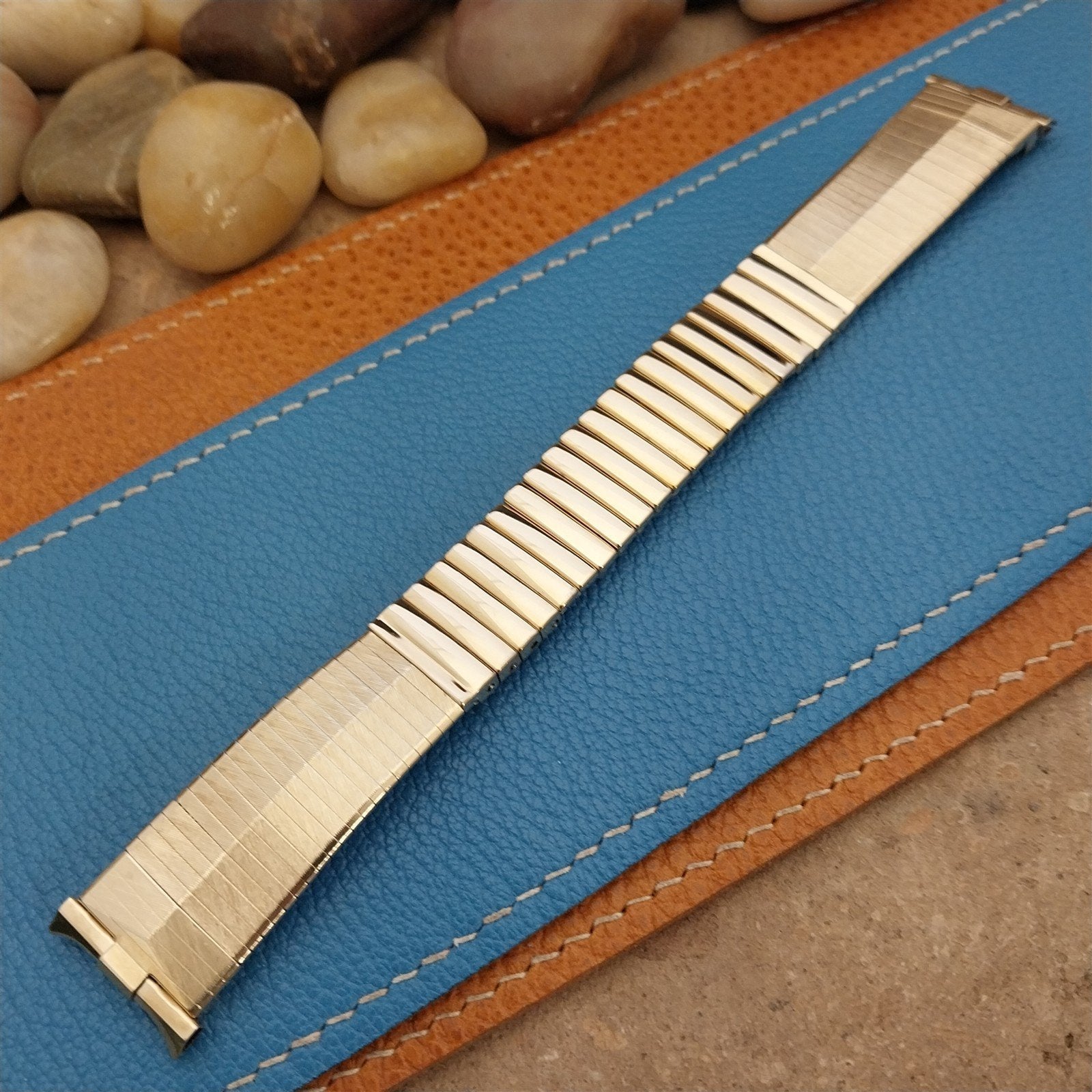 JB Champion 19mm 18mm 17mm Gold-Filled mcm Unused 1960s Vintage Watch Band