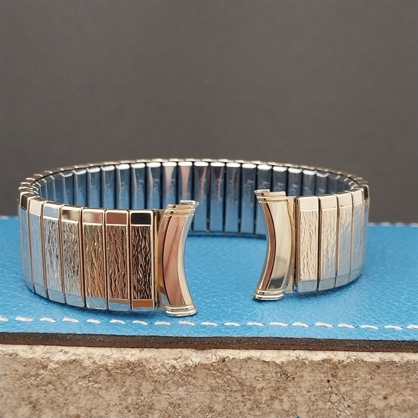 Vintage 19mm 18mm 17mm Kreisler USA Long Gold-Filled Classic 1960s Watch Band