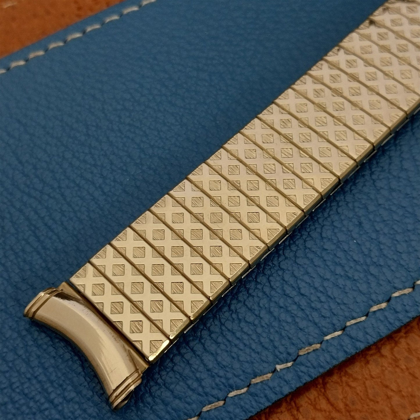 Vintage 19mm 18mm 17mm Kreisler USA Long Gold-Filled Classic 1960s Watch Band