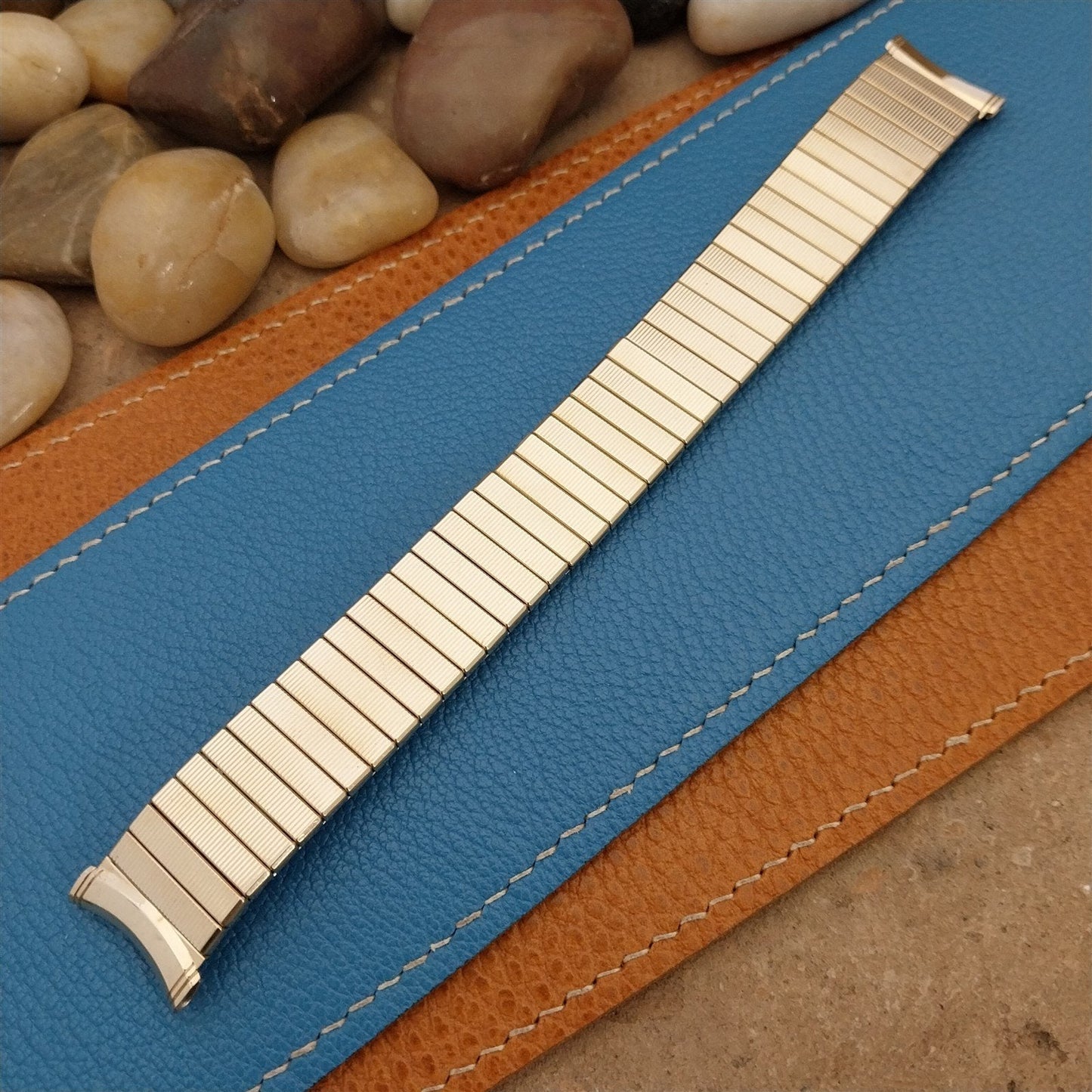 19mm 18mm 17mm Kreisler Long Gold-Filled Unused Classic 1960s Vintage Watch Band