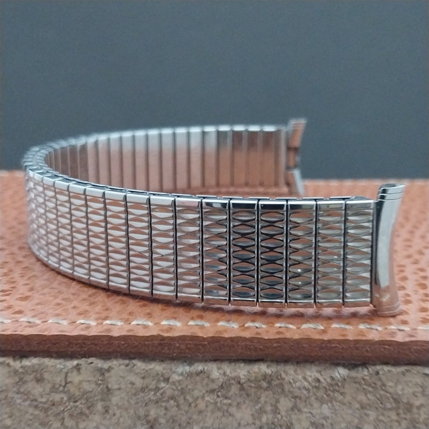 1968 Vintage 19mm 18mm 17mm Speidel Polaris Stainless Steel Unused Watch Band