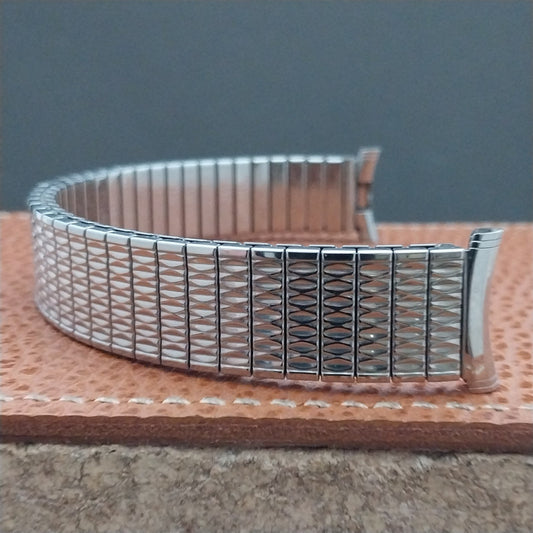 1968 Vintage 19mm 18mm 17mm Speidel Polaris Stainless Steel Unused Watch Band