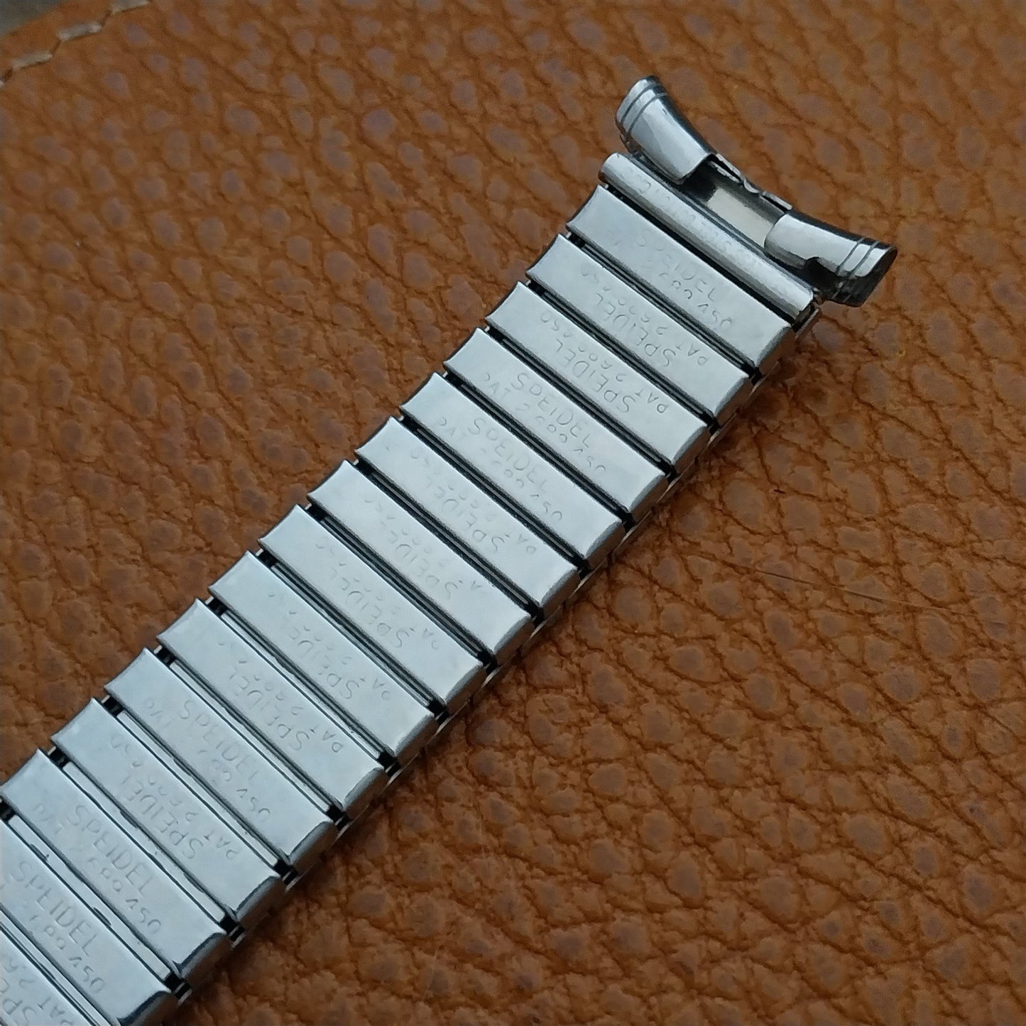 1968 Vintage 19mm 18mm 17mm Speidel Polaris Stainless Steel Unused Watch Band