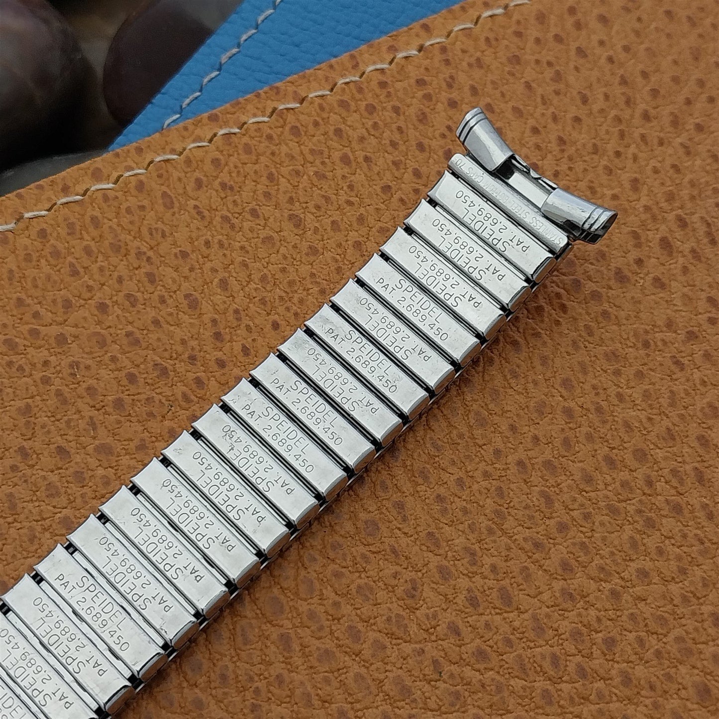 19mm 18mm 16mm Speidel Polaris Stainless Steel Unused 1970 Vintage Watch Band