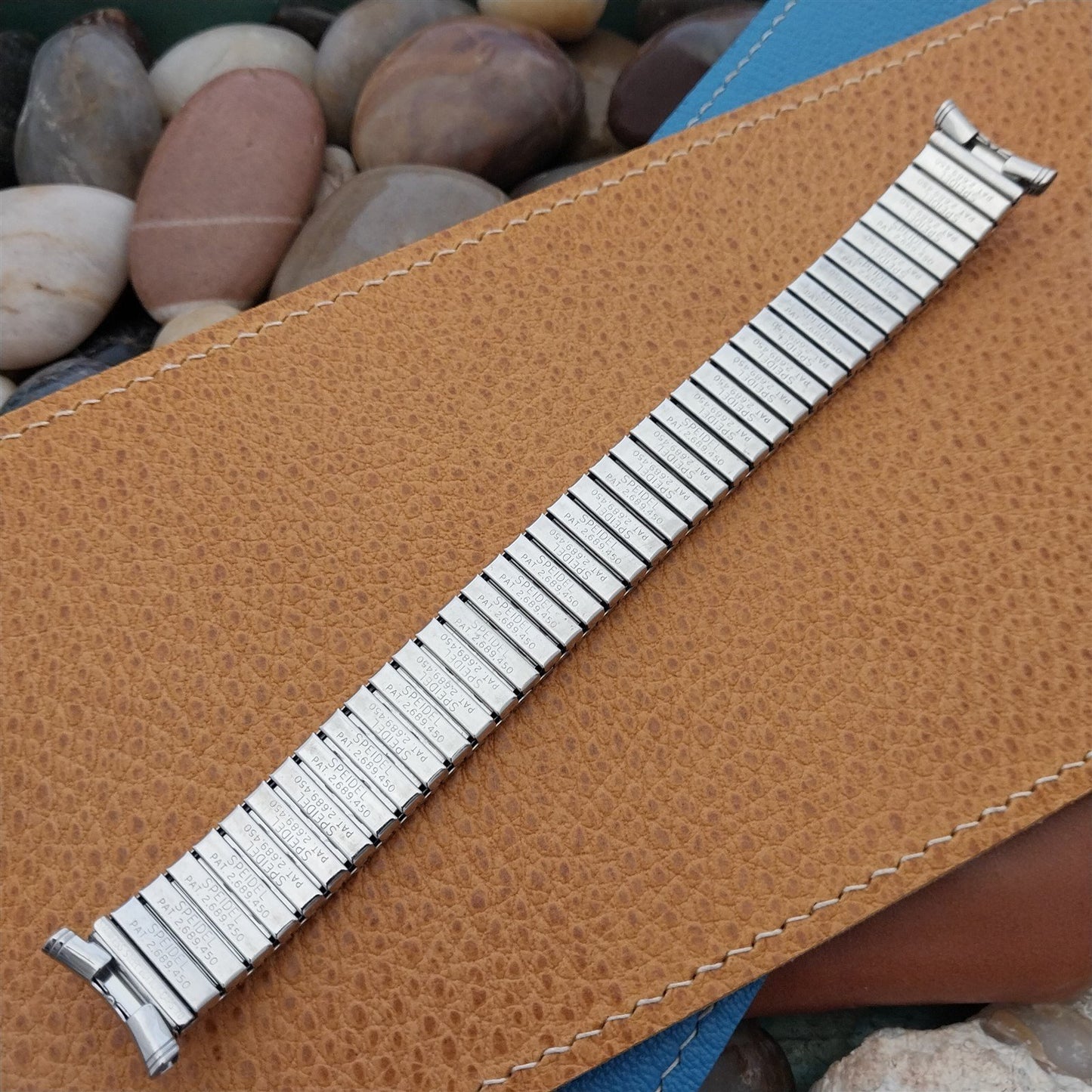 19mm 18mm 16mm Speidel Polaris Stainless Steel Unused 1970 Vintage Watch Band