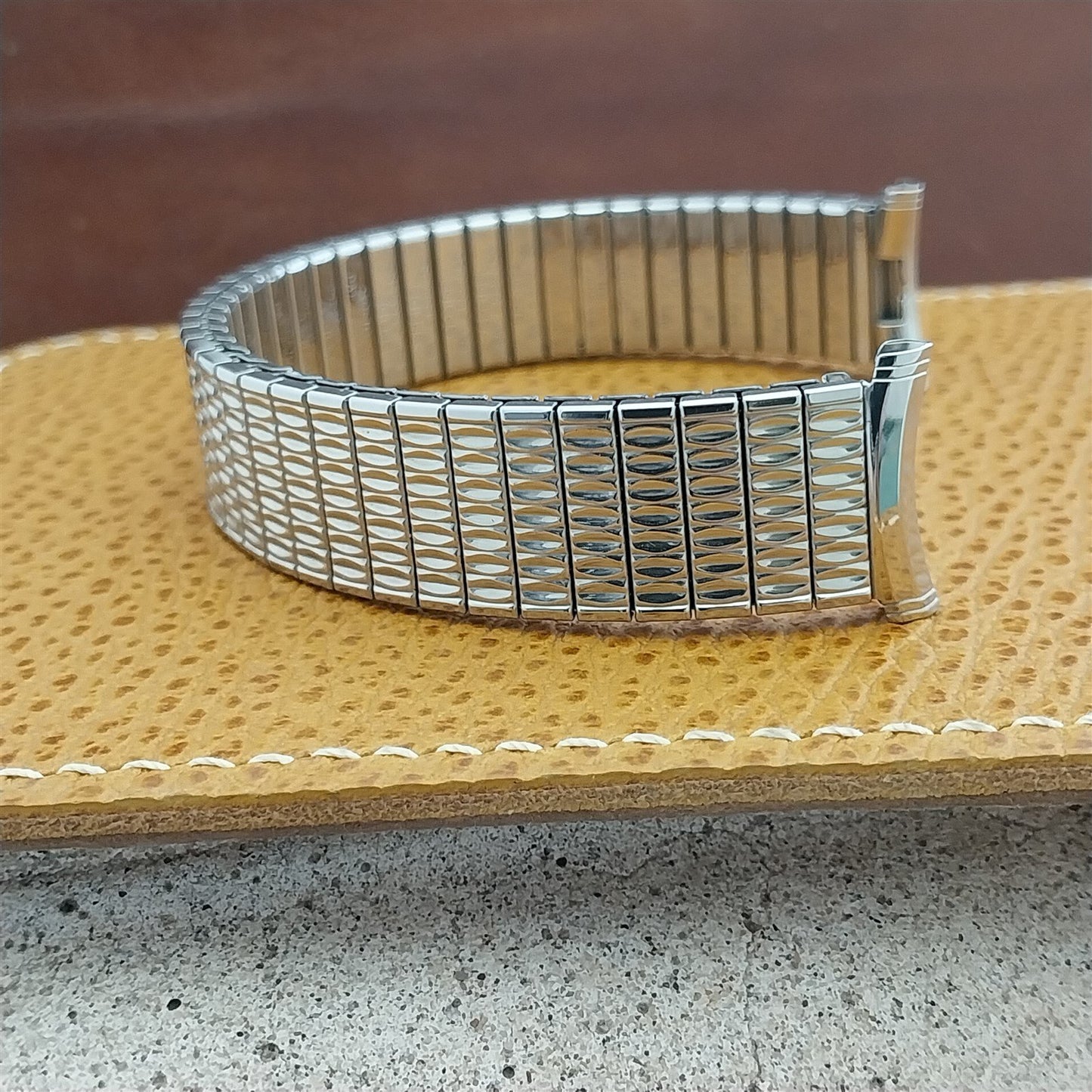 19mm 18mm 16mm Speidel Polaris Stainless Steel Unused 1970 Vintage Watch Band