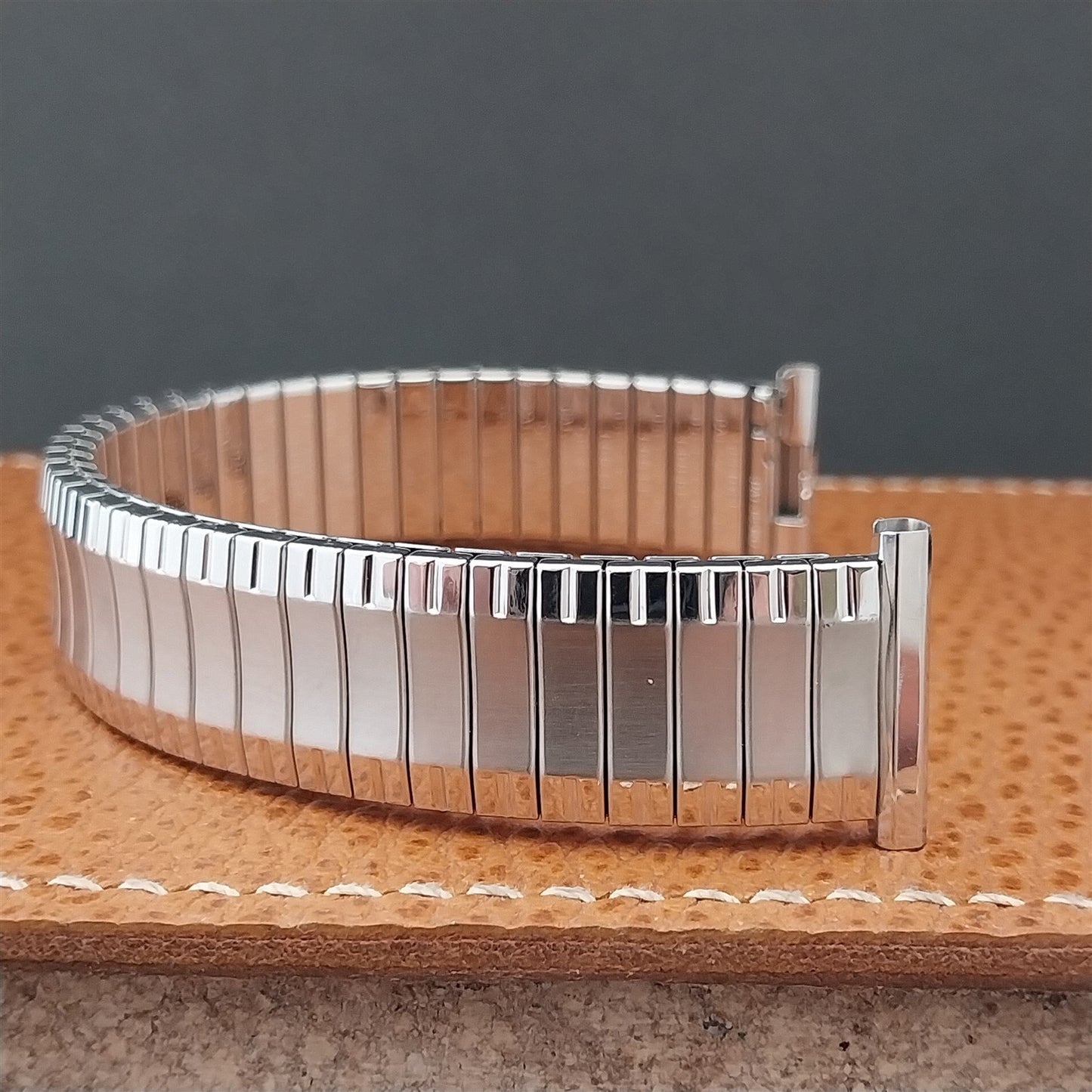 Vintage 1959 White Gold-Filled 19mm 18mm 16mm Unused Speidel Classic Watch Band