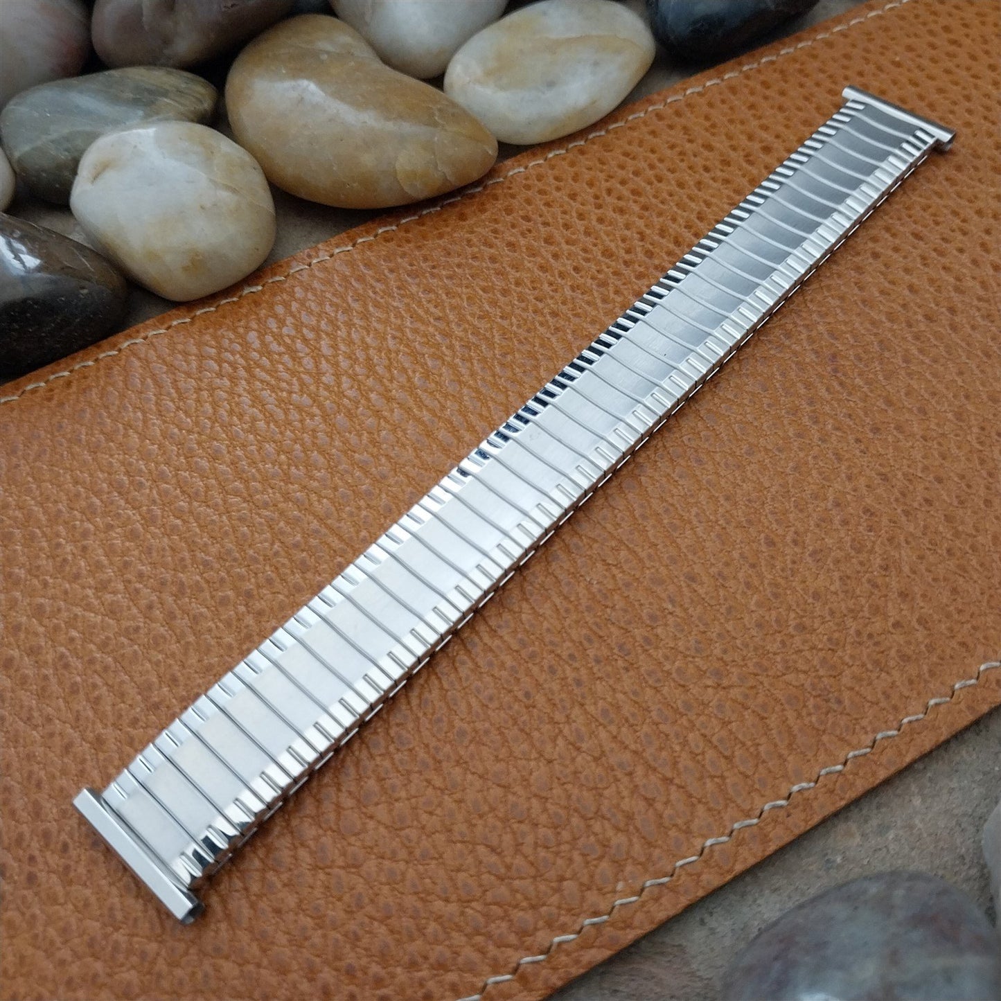 Vintage 1959 White Gold-Filled 19mm 18mm 16mm Unused Speidel Classic Watch Band
