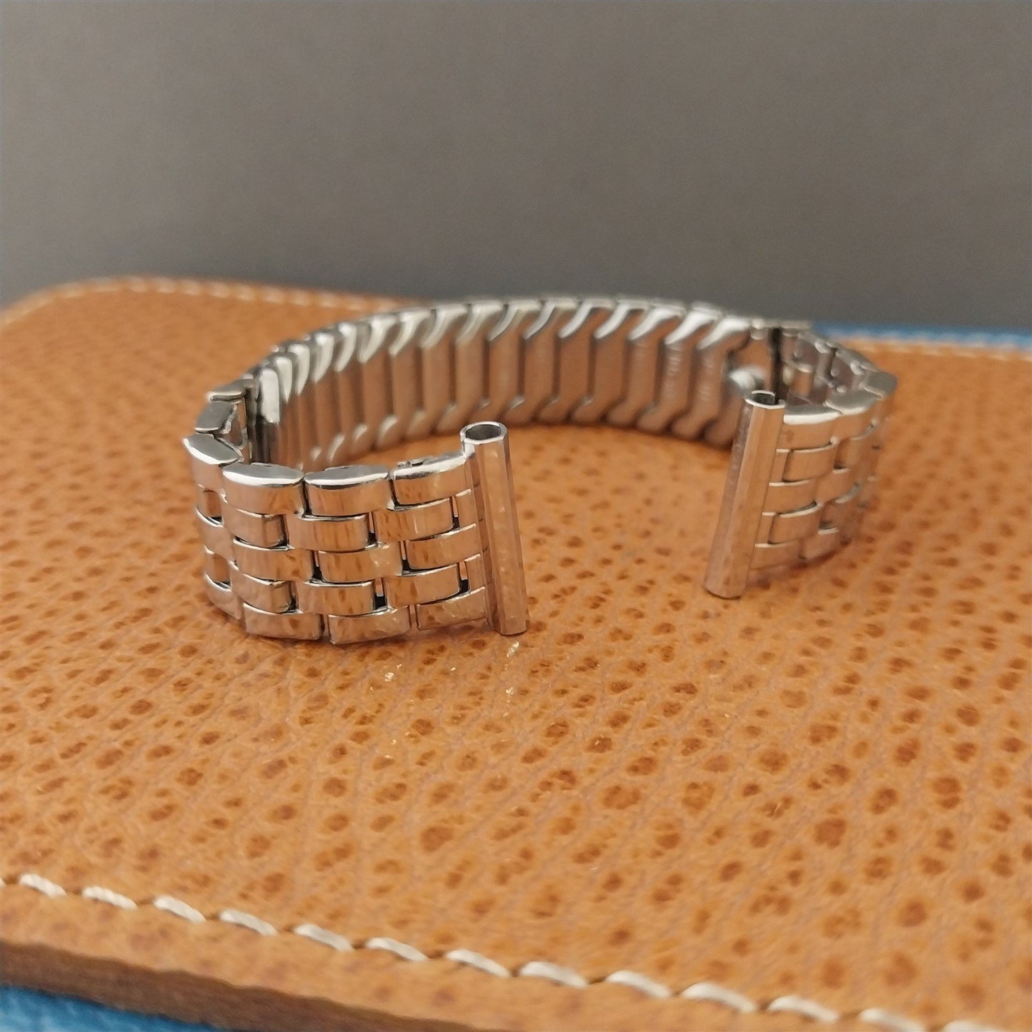 1958 10K White Gold Filled Speidel Classic nos Unused 1950s Vintage Watch Band