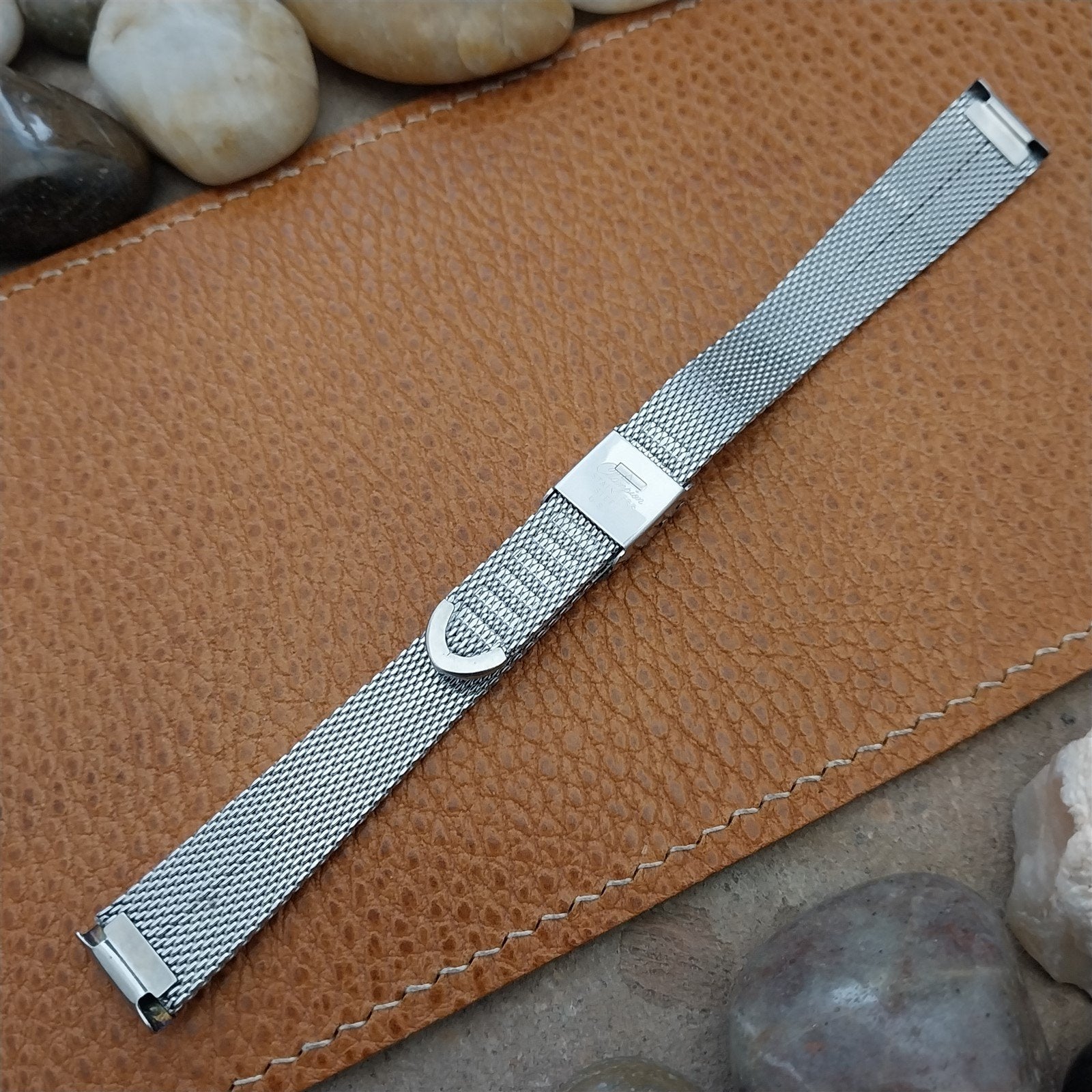 Accutron JB Champion Stainless Steel Mesh nos 1960s Womens Vintage Watch Band