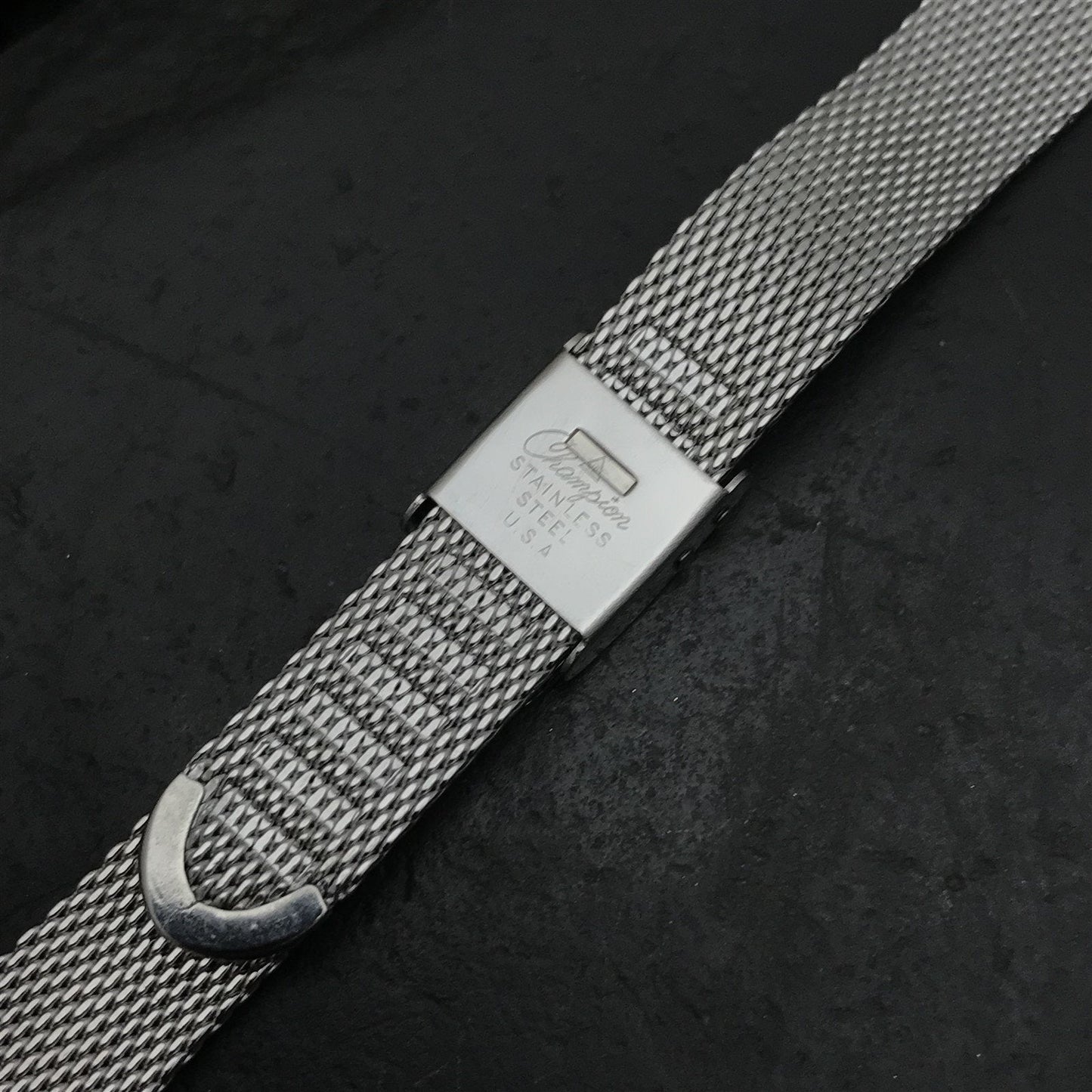 Accutron JB Champion Stainless Steel Mesh nos 1960s Womens Vintage Watch Band