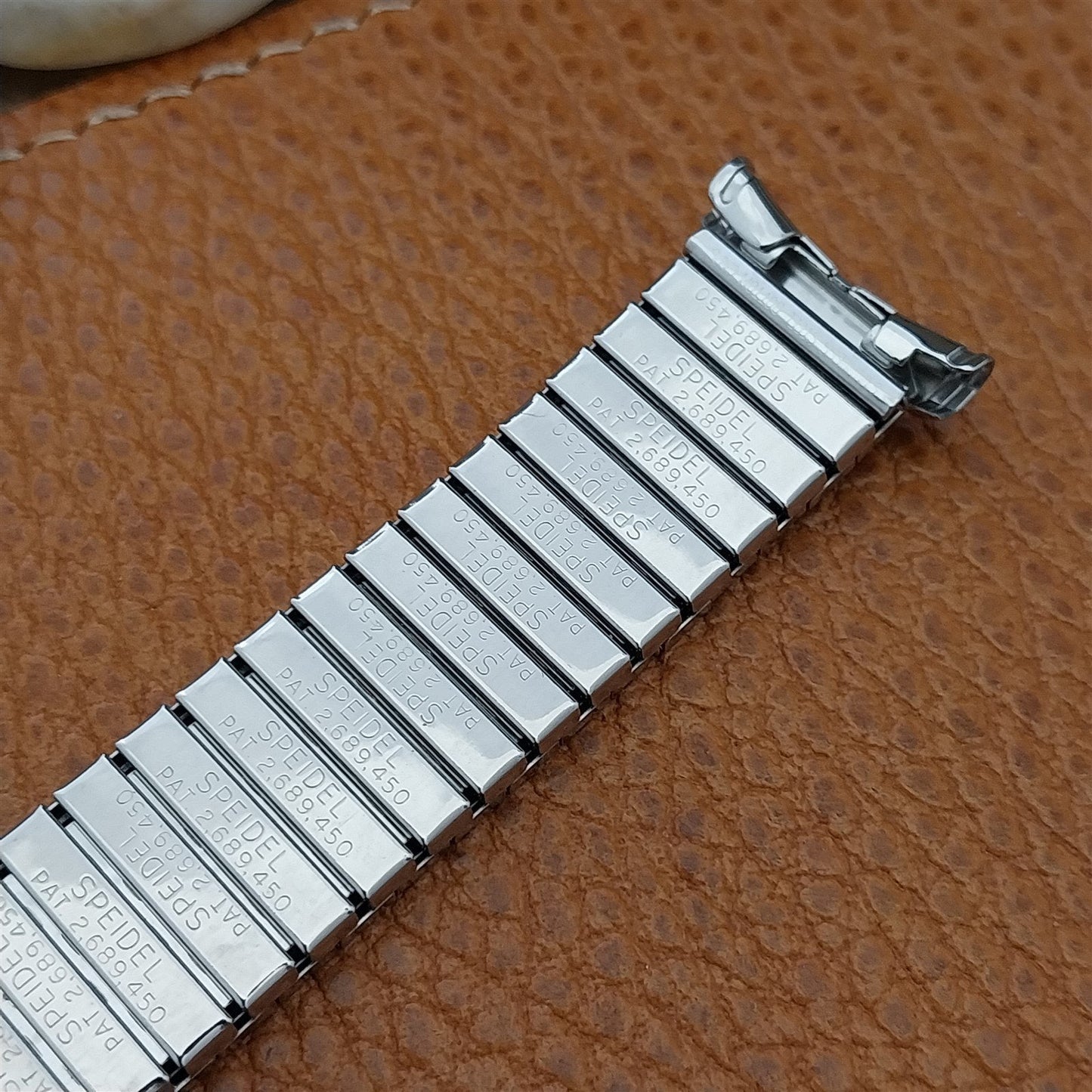 Vintage 19mm 18mm 16mm Stainless Steel Speidel 1963 Twistoflex Unused Watch Band